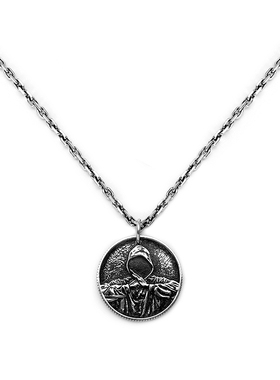 黄玉龙925银男女通用党派项链