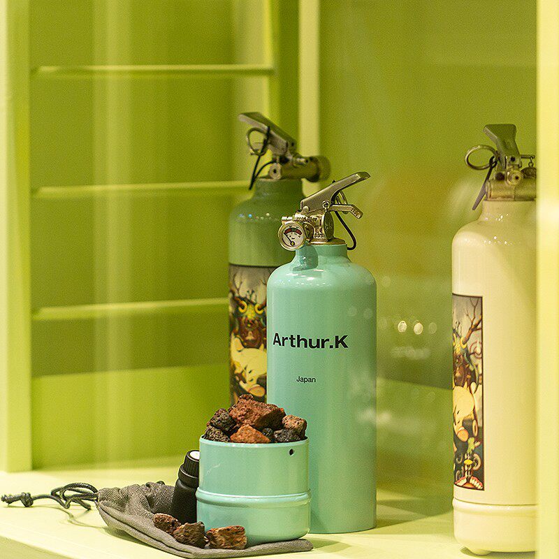 Arthur.K二代香薰灭火器造型家居无火精油家用净化空气扩香氛石礼