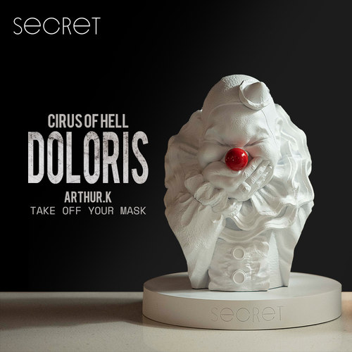 树脂雕塑潮流艺术小版小丑摆件