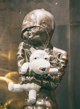 摆件人形书房雕塑艺术品