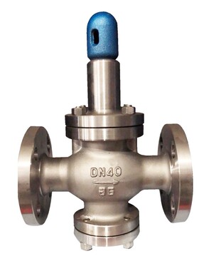 不锈钢法兰活塞式减压阀Y43W-16PY43H-16C铸钢先导式蒸汽调压阀50