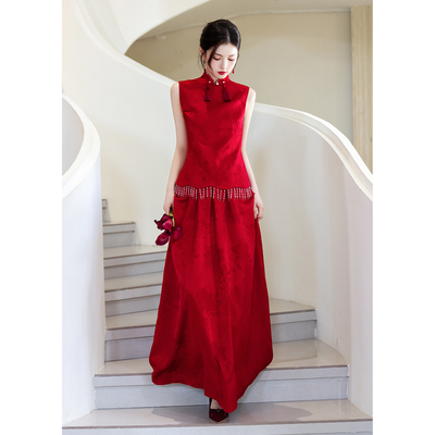 2025新款旗袍订婚结婚当天便装