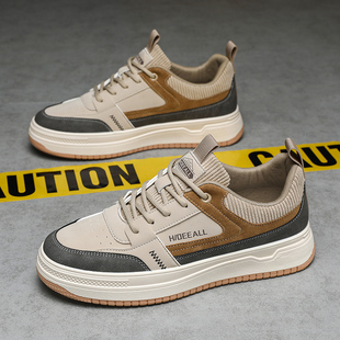 运动板鞋 低帮休闲帆布鞋 春季 男鞋 百搭潮鞋 男款 透气网面鞋 2024新款