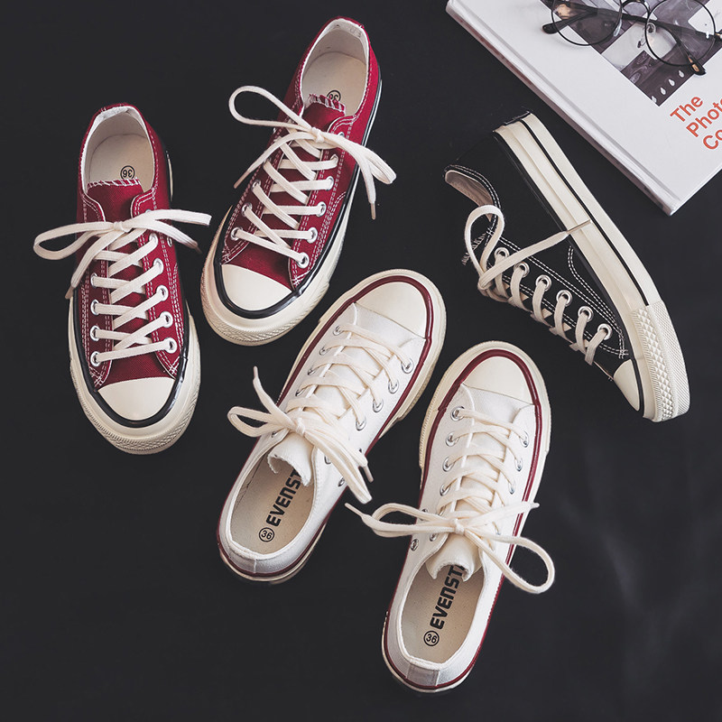 2022 new pattern summer White canvas Trendy shoes Versatile Korean Edition White shoes summer Cloth shoes student skate shoes ins tidein the Women's Shoes, Canvas shoes  category - from Buy2taobao.com to provide professional Taobao agent buy service