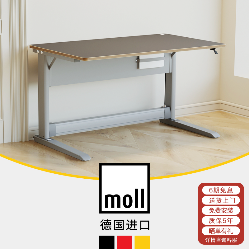 德国摩尔moll快捷升降书桌办公桌