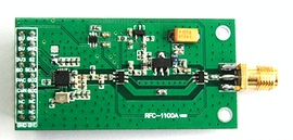 RFC-1100A CC1101无线数据模块中功率远距离无线收发模块