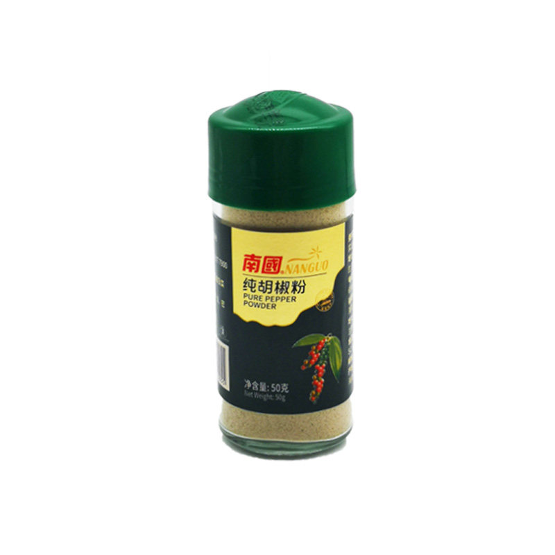 南国纯胡椒粉50克黑胡椒粉45克图片