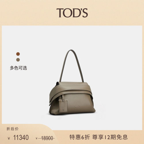 TOD'SWAVE小号皮革手袋