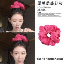 迪迪不畏同款枕头大肠发圈女不伤发睡眠卷发神器复古充棉大号头绳