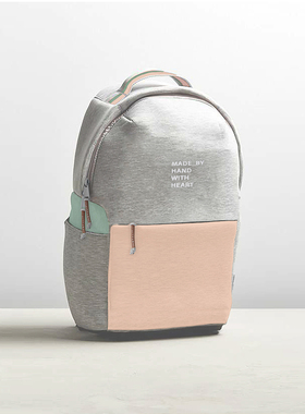 JUST A LIT颜值即正义旅行双肩包女书包多格收纳包相机包电脑包