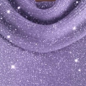 跨境欧美秋冬季新款纯色套头宽松上衣圆领长袖银丝亮晶晶恤