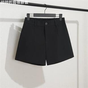 Khaki Shorts and Pants for Women卡其色西装短裤女黑色阔腿西裤