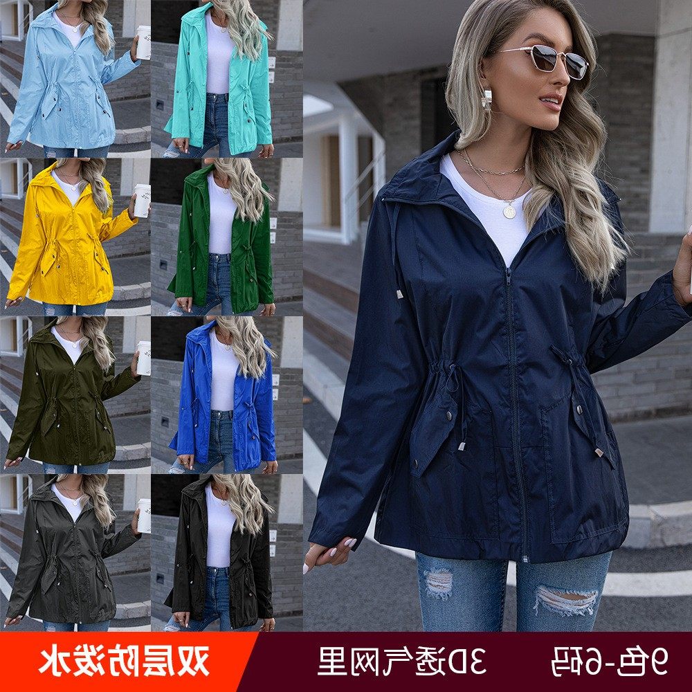 亚马逊欧美防雨衣收腰连帽透气网里户外登山防雨外套,个性定制/设计服务/DIY,连衣裙加工定制,淘宝优惠券,粉丝福利购,淘宝优惠卷
