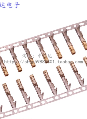 杜邦2.54 连绕镀半金母端子 半镀金簧片 高品质 杜邦头用端子