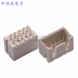 Xhd2.5 Прямая штифта разъема 2,5 мм двойная строка XHD-4A 6A 24A Клемм разъема Прямой штифт Прямой штифт