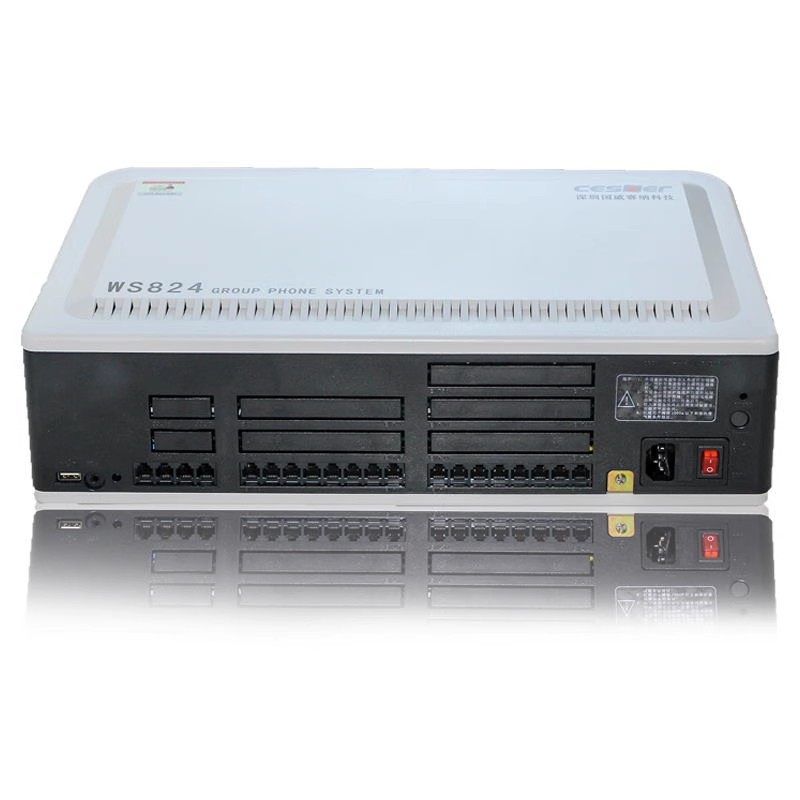 国威赛纳电话交换机WS824-10f型4 7 8 10进外线24 32 48 56出分机