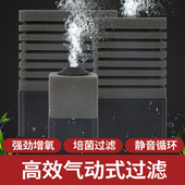 时代水族鱼缸水妖精过滤器第四代静音水族生化绵小型大号增氧滤材