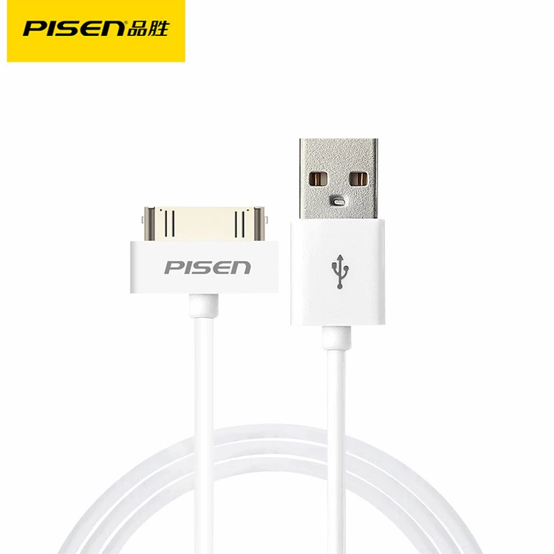 品胜 Applicable Apple four data cable ipod nano wide -mouth ipd2 classic3 iPhone4 mobile phone charger ipad3 charging cable 1 tablet I4S A1395
