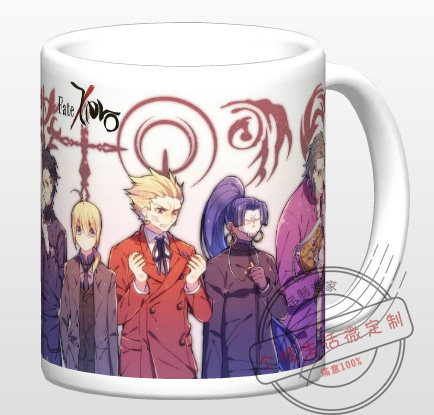 Fate/Zero英灵马克杯/集体照/servant/定制变色水杯子/动漫周边
