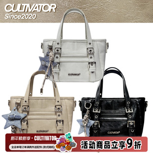 Cultivator原创小众复古简约通勤百搭mini手提斜挎菜篮包2025夏新