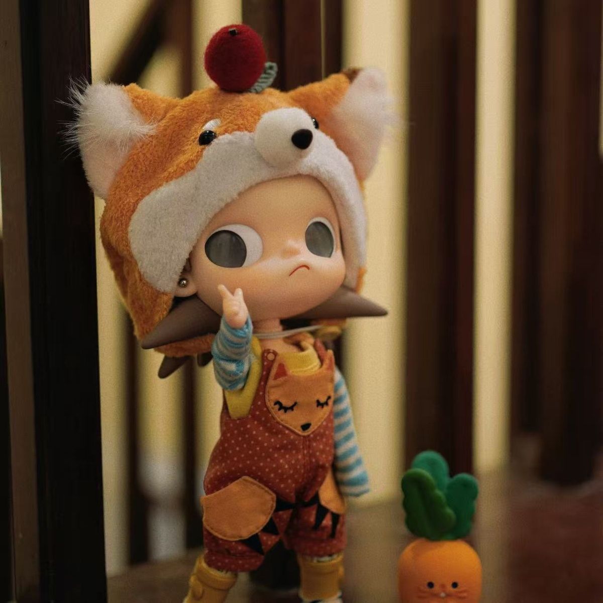 Zsiga可动人偶娃衣1/8秋冬新款小狐狸套装嘎子姐molly娃衣着替