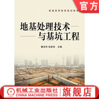 官网正版 地基处理技术与基坑工程 潘洪科 9787111512165 机械工业出版社 教材