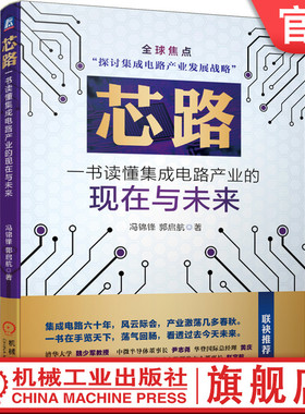 官网正版 芯路 一书读懂集成电路产业的现在与未来 冯锦锋 郭启航 集成电路半导体 IC 华为 中兴 光刻机 EUV技术发展历史