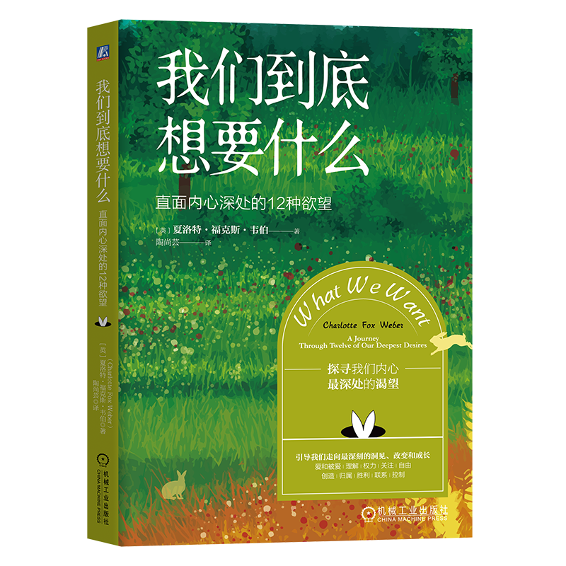 官网正版 我们到底想要什么 直面内心深处的12种欲望 夏洛特 福克斯 韦伯 愿望 兴奋 理解 权力 关注 自由 创造 归属 胜利