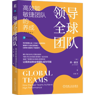 官网正版 领导全球团队 高效能敏捷团队的养成 乔 欧文 领导力 全球化 团队管理 管理者 多元 信任 协作 高效合作 沟通 团队成功