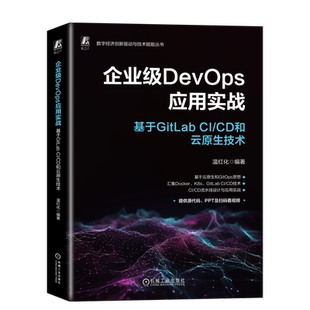 官网正版 企业级DevOps应用实战 基于GitLab CI/CD和云原生技术 温红化 docker 容器技术 Kubernetes 9787111744610 机械工业出版