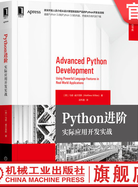 官网正版 Python进阶 实际应用开发实战 马修 威尔克斯 环境设置 设计脚本原型 远程内核 测试 检查 代码 脚本 框架