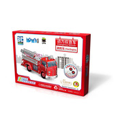 儿童动手能力培养 社 动力应急车 亲子互动游戏 模型组装 内置回力马达 爱拼3D益智手工 消防车 机械工业出版 正版 制作 书籍