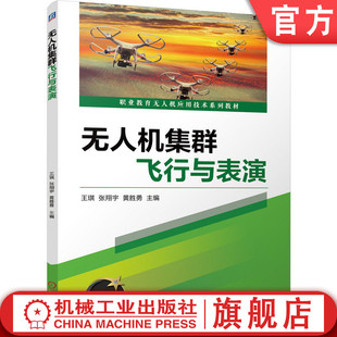 官网正版 无人机集群飞行与表演 王琪 张翔宇 黄胜勇 9787111796756 机械工业出版社 教材