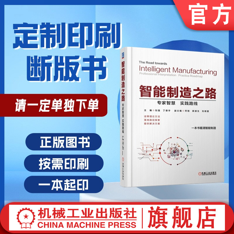 定制断版书 请单独下单 智能制造之路——专家智慧 实践路线 丁德宇 9787111571254 机械工业出版社