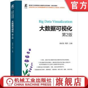 官网正版 大数据可视化 第2版 杨武剑 周苏 9787111779261 机械工业出版社 教材