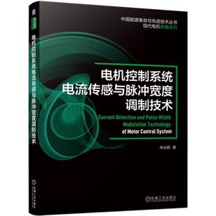 官网正版 电机控制系统电流传感与脉冲宽度调制技术 申永鹏 磁通门 分流器 直流母线 三相桥式逆变电路 空间矢量 误差扩大效应
