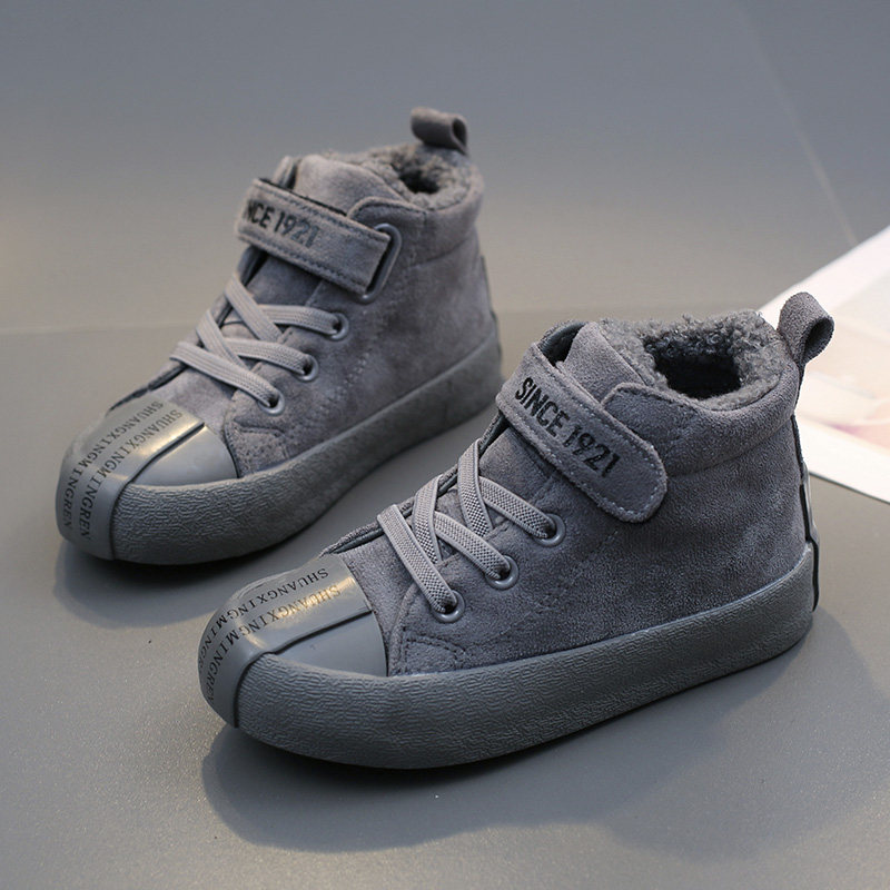 2024冬季新款儿童棉鞋高帮男童板鞋小童加绒保暖加厚女童雪地靴子,童鞋/婴儿鞋/亲子鞋,棉鞋,淘宝优惠券,粉丝福利购,淘宝优惠卷