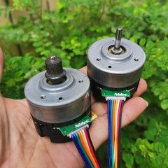 Nidec直流无刷伺服电机 内置驱动板编码器PWM调速 12V24V平衡小车