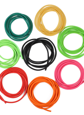 弹弓皮筋 1米优质乳胶管 2050 3060 4070高回弹力 弹射鱼圆皮筋管