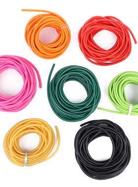 2米 3060高弹力圆皮筋 4070乳胶皮筋高弹力耐用 1632 2040乳胶管