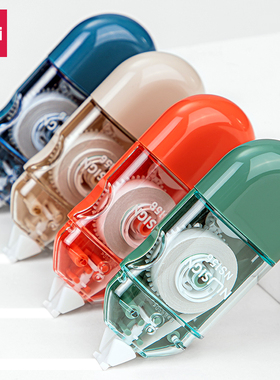 满25包邮得力纽赛NS156修正带学生用迷你便携6米涂改带创意改正带