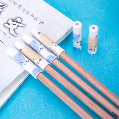 得力可爱铅笔套铅笔帽延长小学生