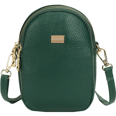 欧思佑真皮妈妈放手机牛皮