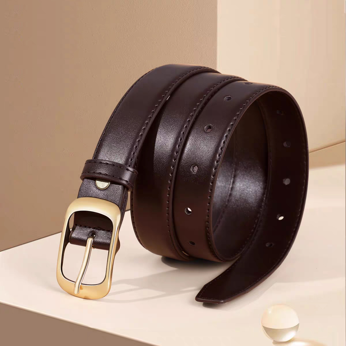 皮带男女年轻人针扣潮流韩版时尚裤腰带学生裤带青年男腰带ins风