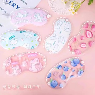冰热敷冰凉眼罩睡眠个性 清凉款 冰袋缓解黑眼圈疲劳动物小清新可爱