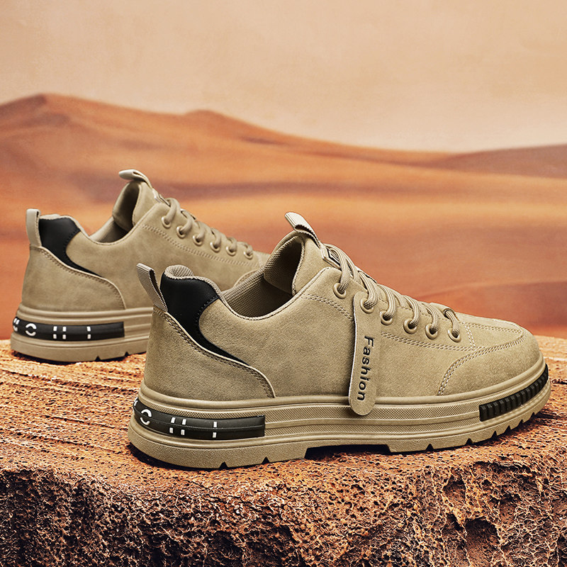 건설현장에서 오랫동안 지치지 않고 일하는 남성들을 위한 노동보호화 방수 미끄럼방지 내마모성 마틴부츠 경량 작업화