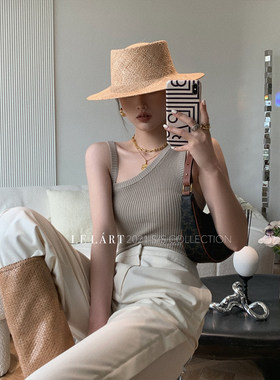法式不规则小吊带背心女ins超火