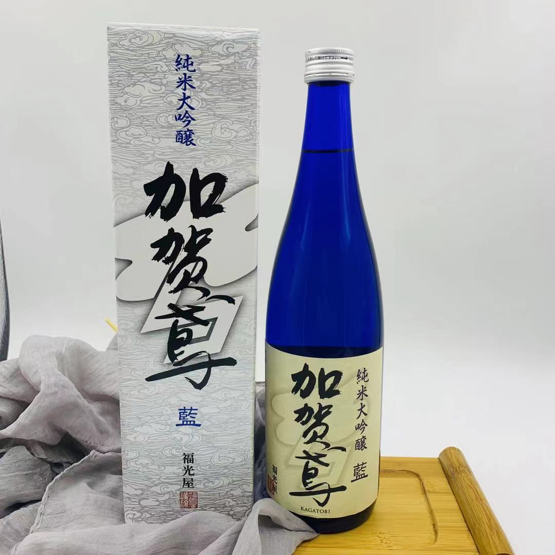 加賀鳶藍(lán)純米大吟釀清酒日本原裝進(jìn)口清酒發(fā)酵酒低度酒清倉處理價(jià)