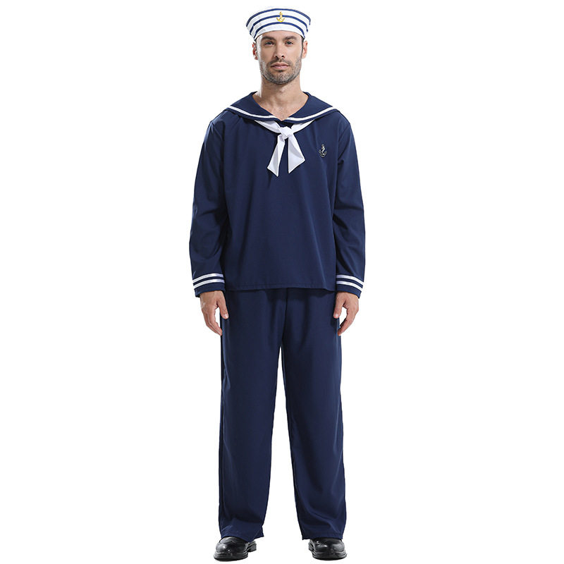 万圣节水手服角色扮演服装