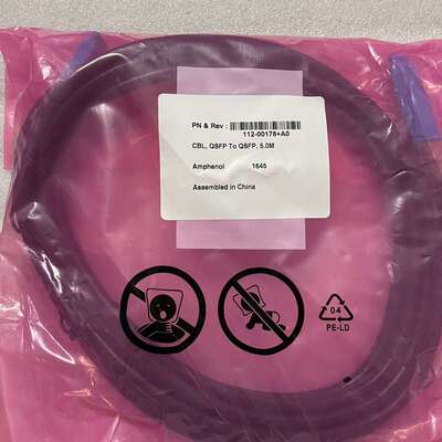 议价CBL,QSFP To QSFP,5.0m连接线112-00可维修